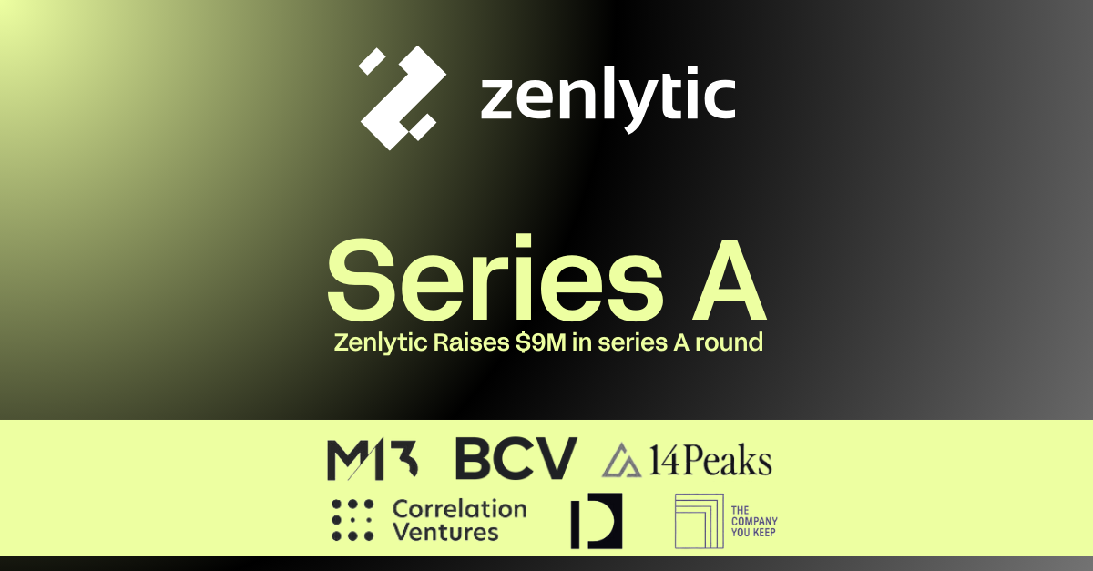 Zenlytic Series A Funding Announcement