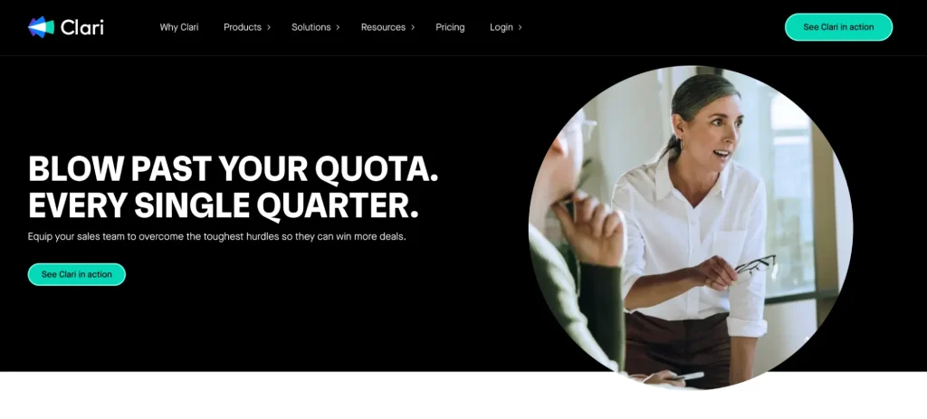 Clari Homepage