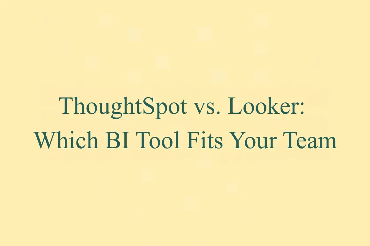 Featured Image - ThoughtSpot vs. Looker Which BI Tool Fits Your Team